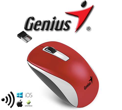 Mouse Inalambrico Genius NX 7010 Verde