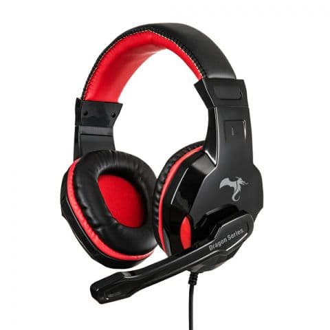 auricular gamer kolke champ c/ microfono KGA-382 rojo