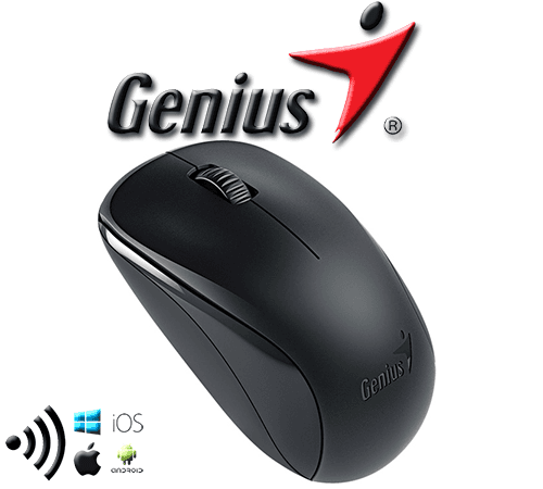 Mouse inalambrico Genius NX 7000 Negro