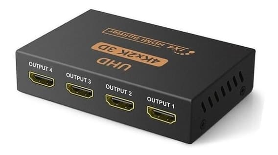Switch HDTV Splitter 4K 4 Salidas 1 Entrada Net Quality