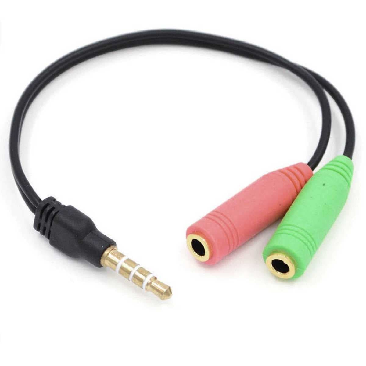 cable Audio 3.5 Mm M A Mic H + Auricular H Nisuta 