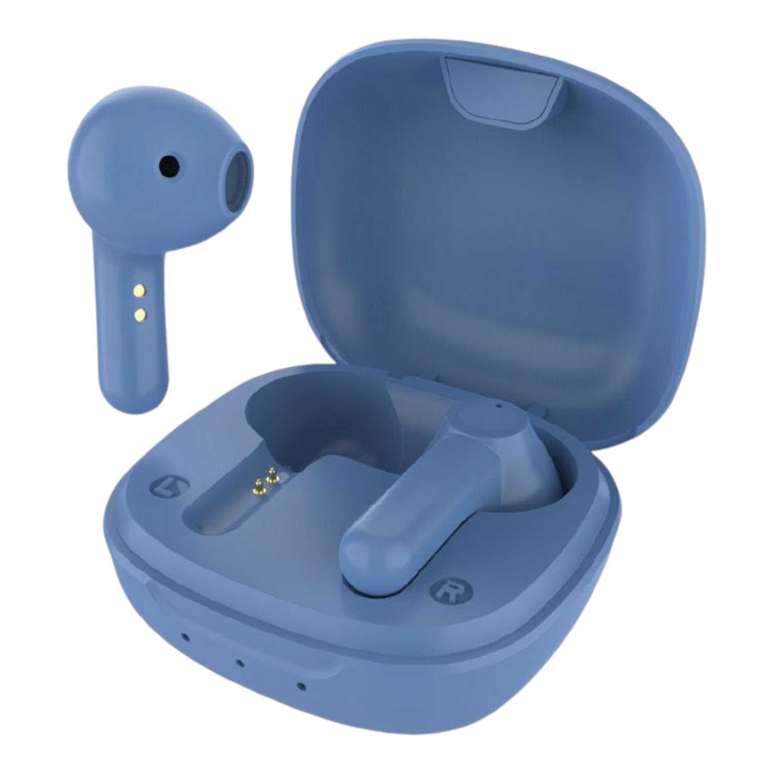 Auricular Bluetooth TWS Touch Netmak Azul