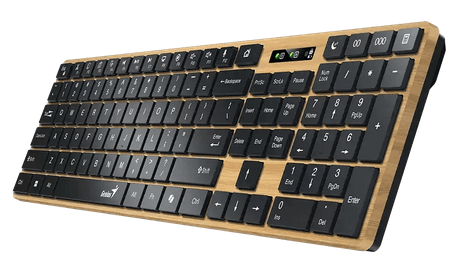 Teclado Genius Inalambrico SlimStar Ai Pine Wood