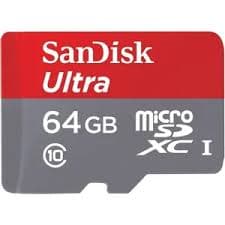 MICRO SD 64GB SANDISK ULTRA C10