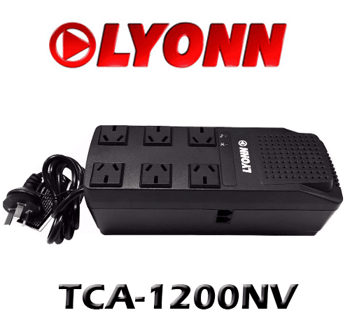 Estabilizador Lyonn 1200va 6 Bocas 