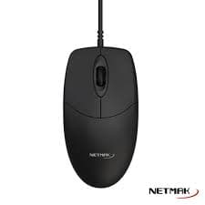 Mouse USB Netmak Negro