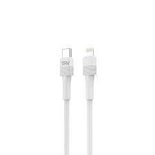 CABLE USB TIPOC A LIGHTNING TRV CAB115 1M 3A BLANCO MALLADO