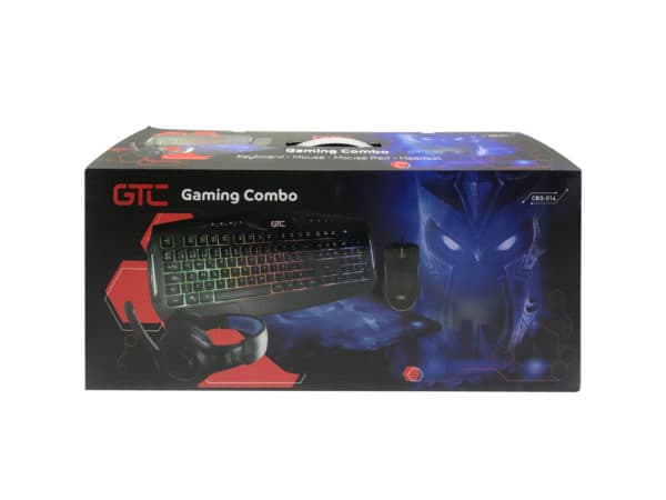 Combo GTC Teclado + Auricular + mouse + Pad gaming