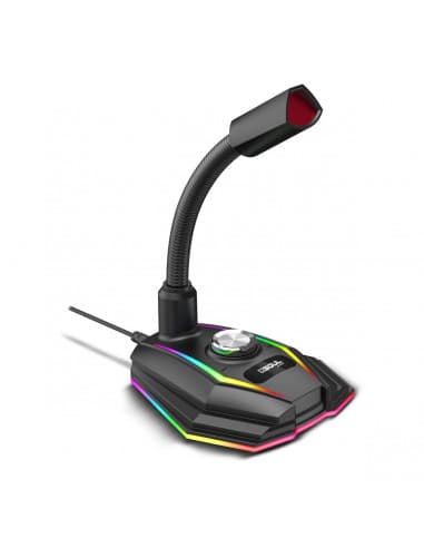 Gaming Microfono XMIC350 Player USB Luces RGB