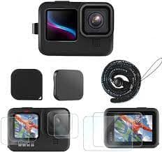 Vidrio Templado Protector Pantallas Lente Gopro Hero 9 10 11