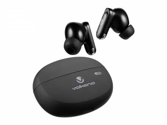 Auricular Volkano Nomad Active Noise Cancelling True Wireless Earphones - Black