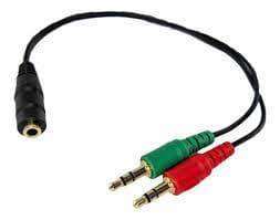 Cable Mini Plug 3.5mm C50 Hembra A 2 Macho netmak
