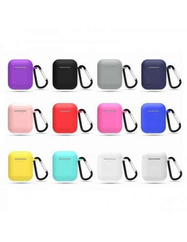 Estuche de Silicona iBag para Auriculares AirPods iMusic Blanco