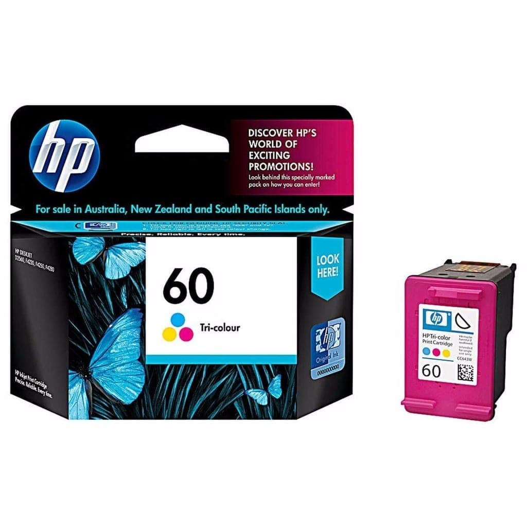 Cartucho original HP 60 color