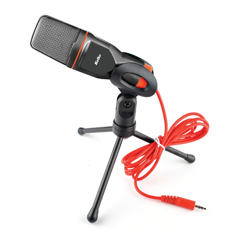 Microfono p/ PC estilo profesional c/tripode Kolke