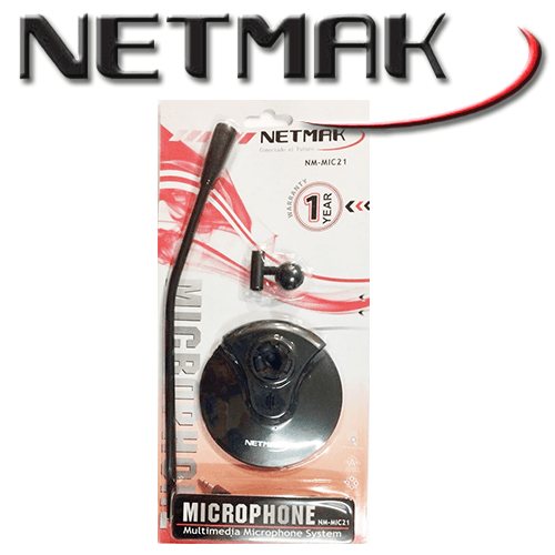 Microfono Para PC Netmak (NM-MIC21)