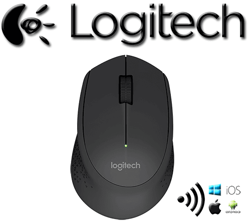 Mouse Inalambrico Logitech M280 negro