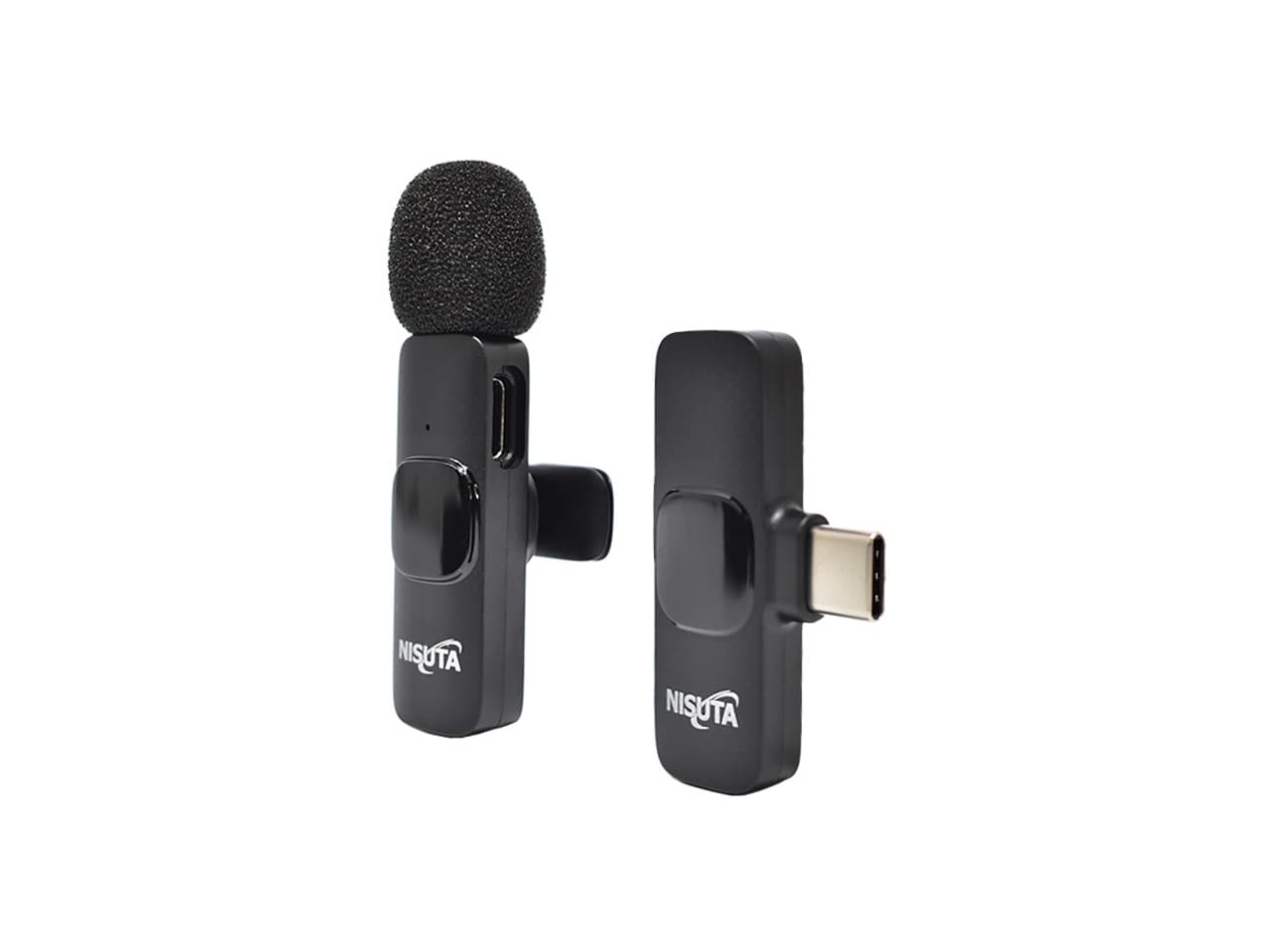 Microfono Inalambrico 2.4Ghz con Recepto USB-C Nisuta