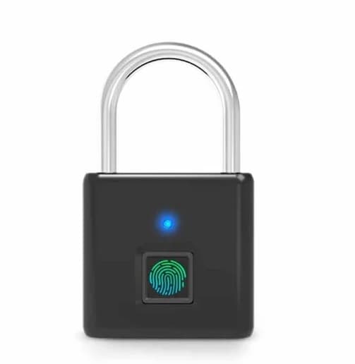LLave Candado Digital Acero Huella Tactil
