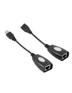 Adaptador Extension USB a Puerto de Red Ethernet RJ45