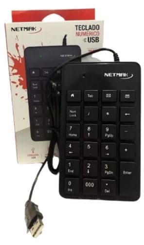 Teclado Nuemerico Netmak Usb (NM-KB250)