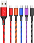 Cable USB a Lighting 1 Mt Trenzado 2A Jottax (IN13-IP)