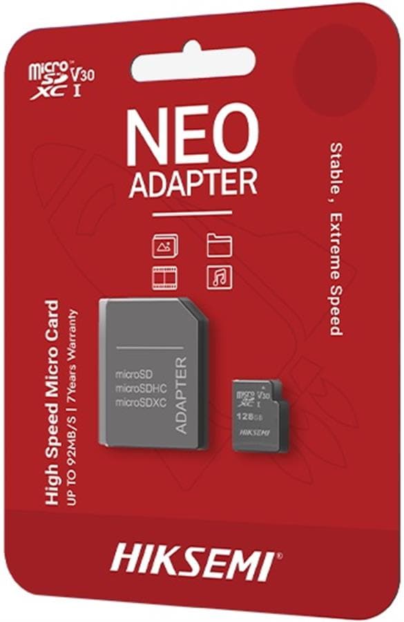 Memoria Micro SD HikSemi Neo 128GB Class10