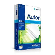 Resma Autor Oficio 80 Grs x 500hojas/ REPORT 75gr
