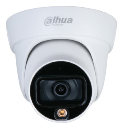  Camara HDCVI 2MP Domo 2.8mm Dahua Full Color (DH-HAC-HDW1239TLQP-A-LED-0280B-S2)