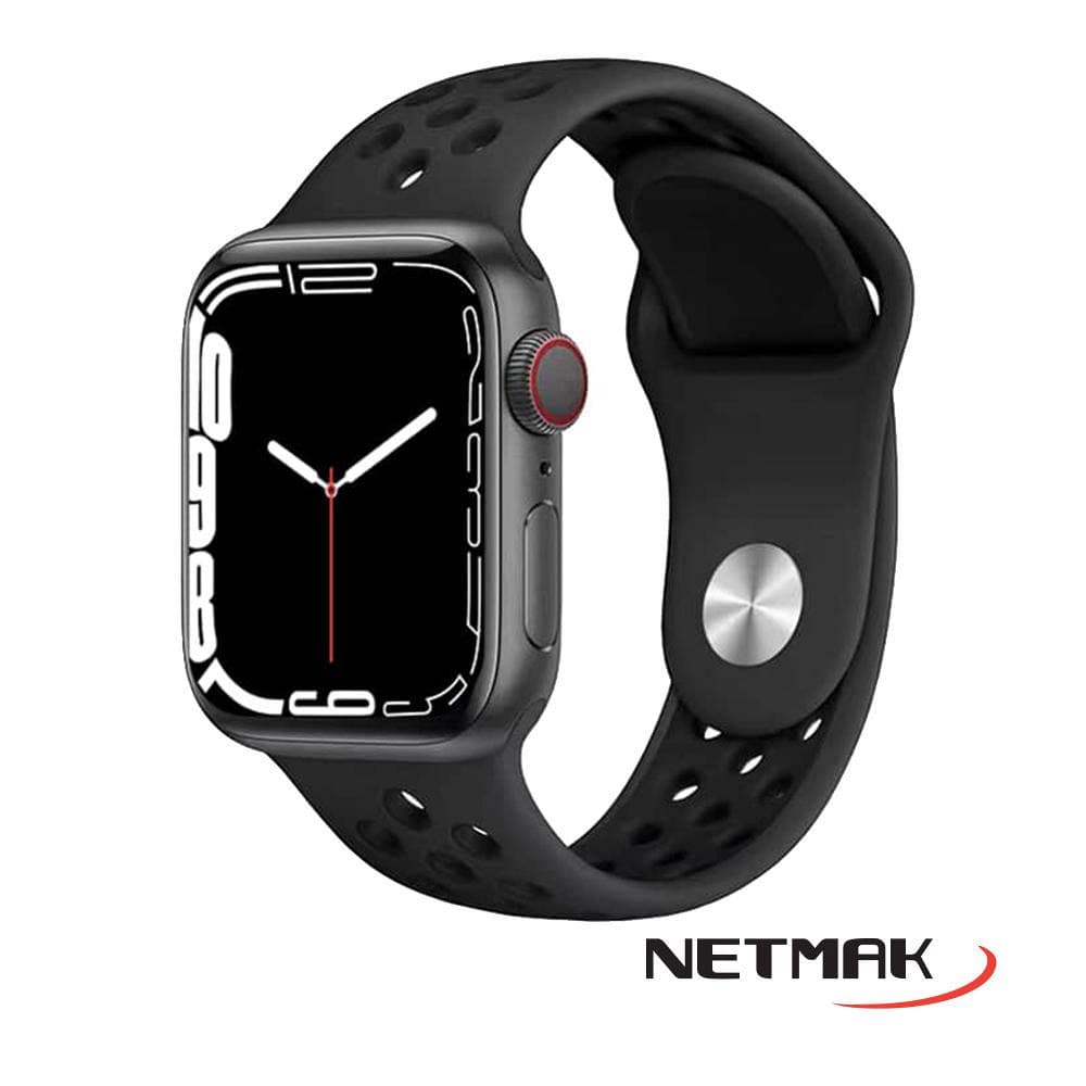 Reloj Smartwatch Plus 1.75\" Bluetooth Netmak (NM-PLUS) Negro