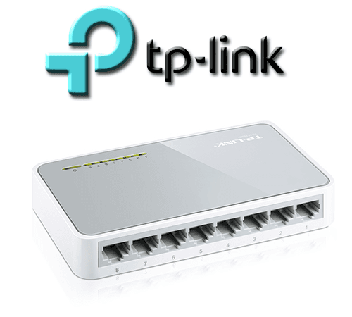 Switch TP-LINK 8 Puertos 10/100 Mbps (TL-SF1008D)