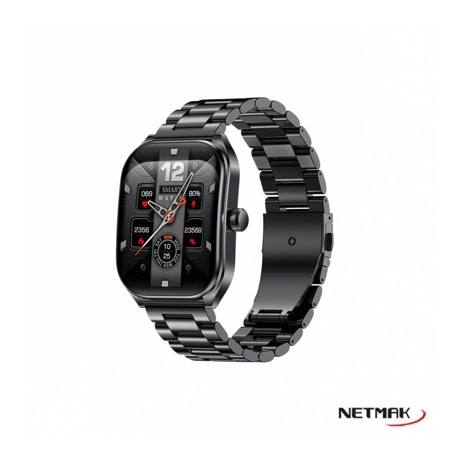 Smartwatch Bluetooth 2.01" Curvo 5.3 Netmak