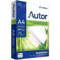 Resma Papel A4 Autor 75 Grs x 500 Unidades