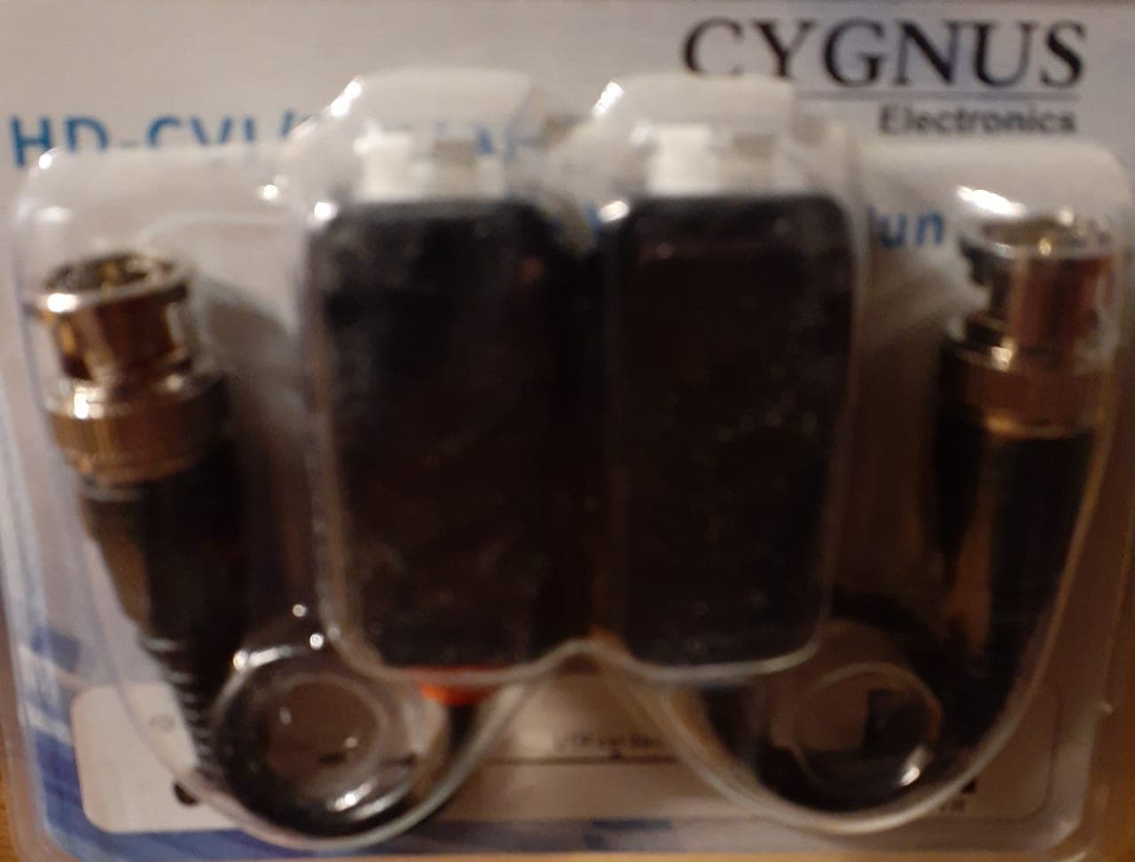 Balun de video pasivo BNC con bornera Cygnus/netquality  BH01B