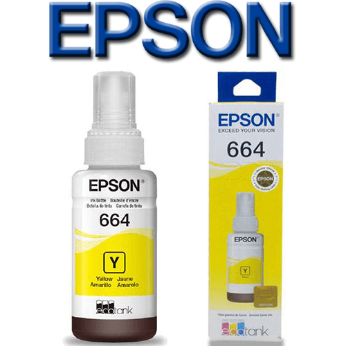 Botella EPSON 664 x 70mlL200 L210 L355 Amarillo