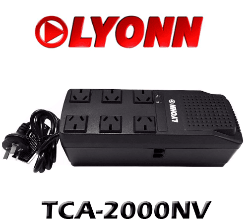 Estabilizador Lyonn 2000va 6 Bocas (TCA-2000NV)
