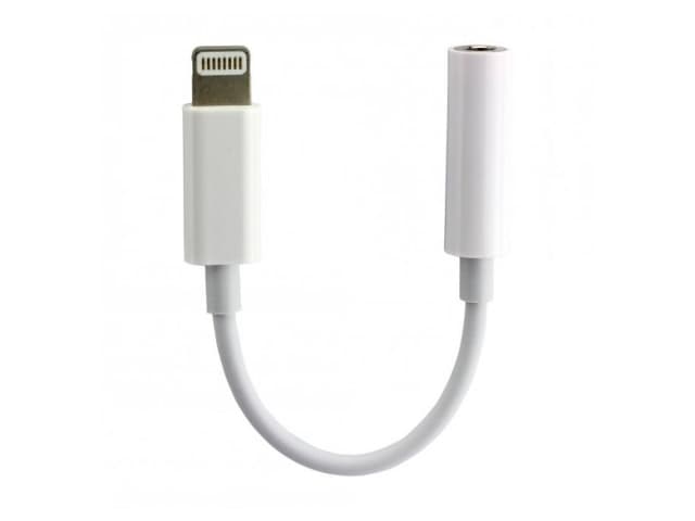 Adaptador de audio LIGHTNING a 3.5MM a hembra