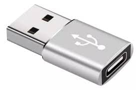 ADAPTADOR USB C A USB MACHO CARGA Y DATOS