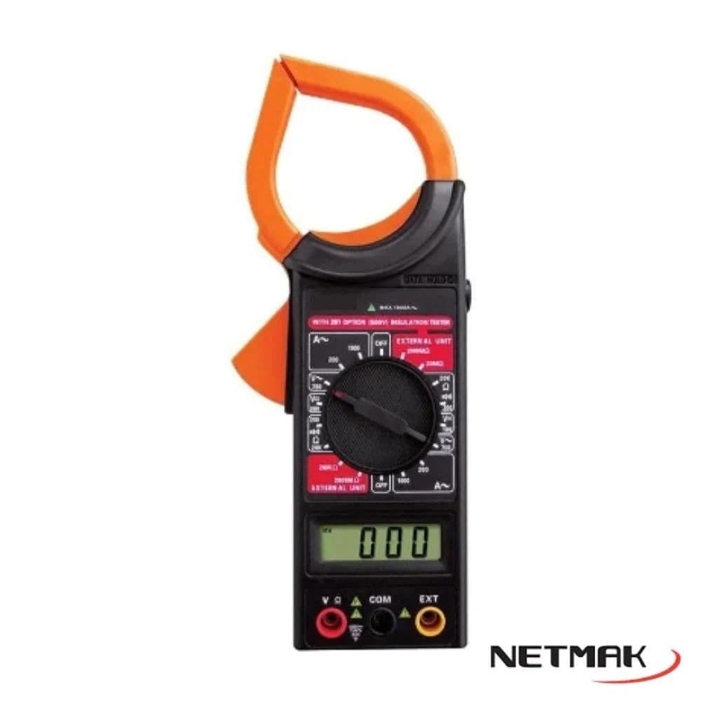 Pinza Digital Amperometrica 1000amp CA Netmak 