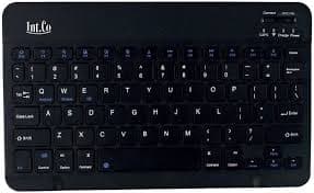 Teclado Inalambrico Bluetooth Int.Co NEGRO