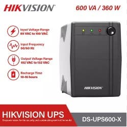 Ups Hikvision 600v-360w 4 Salidas 