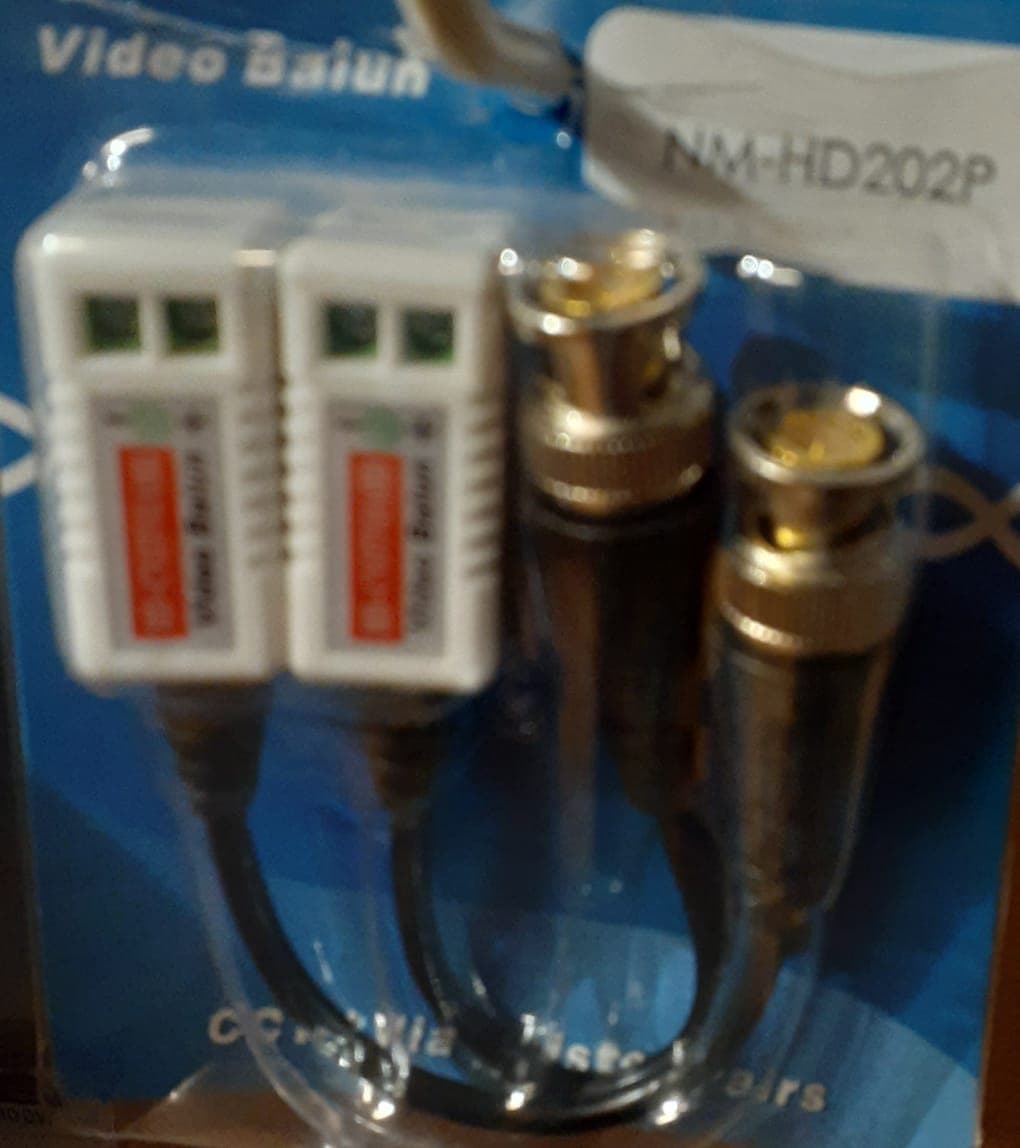 Balun de video con bornera sudvision Pronext