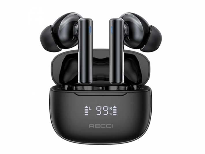 Auricular BT TWS earphone Recci Black