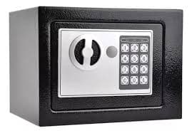 Caja Fuerte Digital con Apertura Electronica con Teclado Global (SAFEBOX-D-23X17X17)