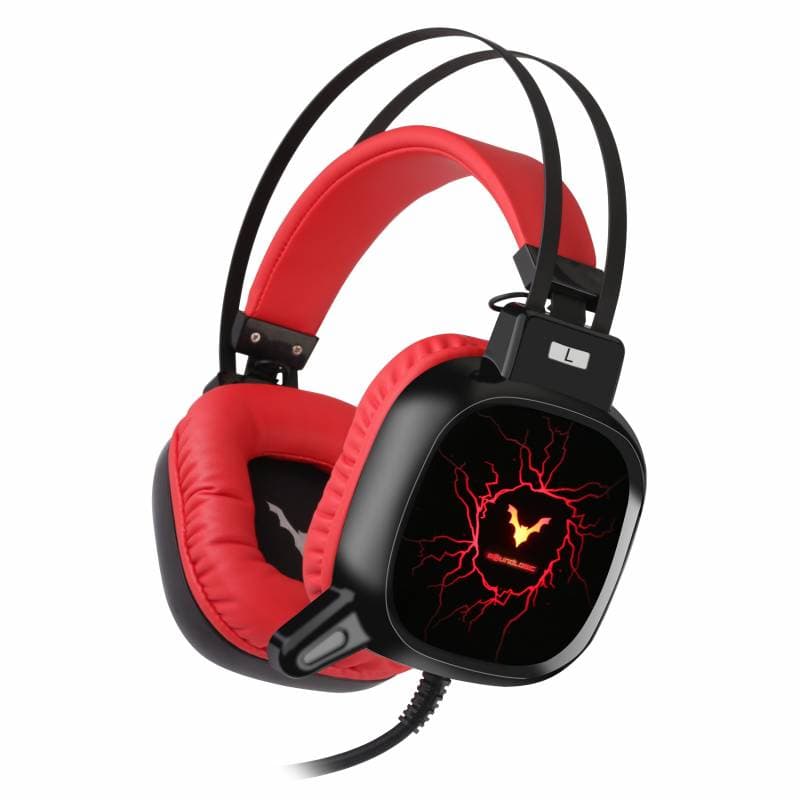 Auricular Gamer Wesdar GH9 CEBERUS (GH9-Red) Rojo