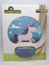 Pad Mouse con Gel Case Unicornio / Dibujos Varios