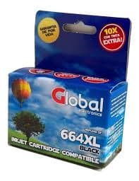 Cartuchos alt para HP  664  XL negro GLobal/ GTC