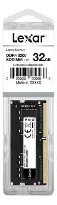 Memoria SODDIM DDR4 32GB Mhz 3200 Lexar