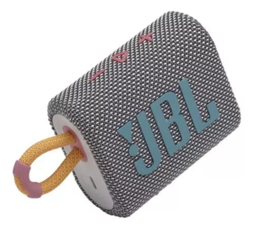 Parlante Bluetooth JBL GO3 Gris SIMIL (JBLGO3GRY)