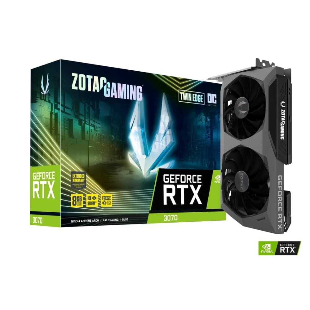 Placa De Video Nvidia Zotac Geforce Rtx 3070 Oc Edition 8gb 